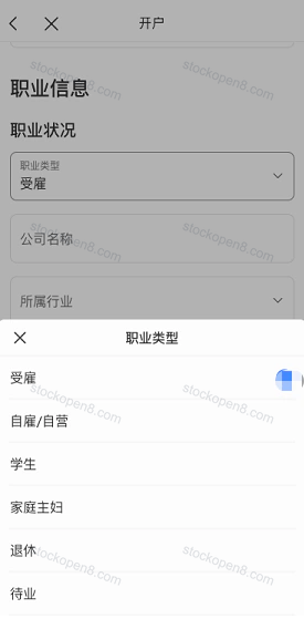云锋有鱼官方职业状况选项